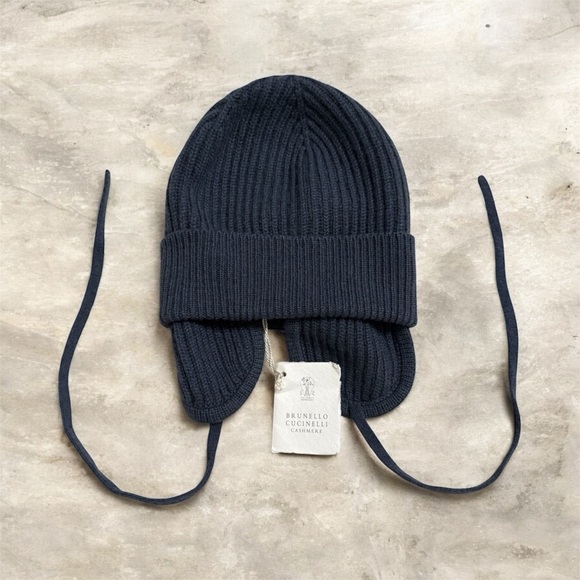 BRUNELLO CUCINELLI Hat Woman Blue Hats main image 5